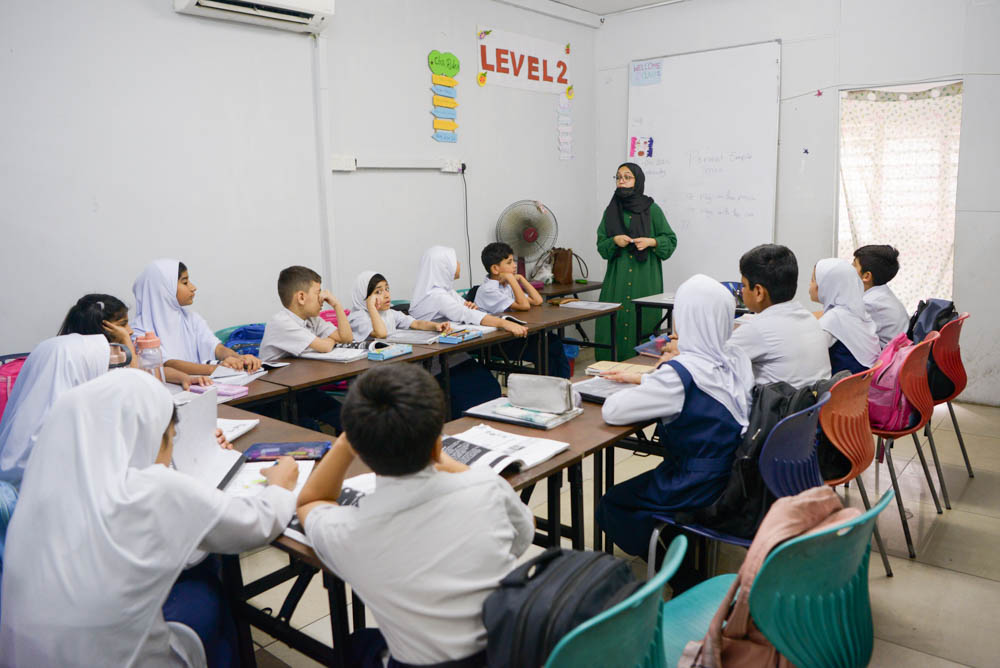 A Level 2 primary class at Empower Learning System